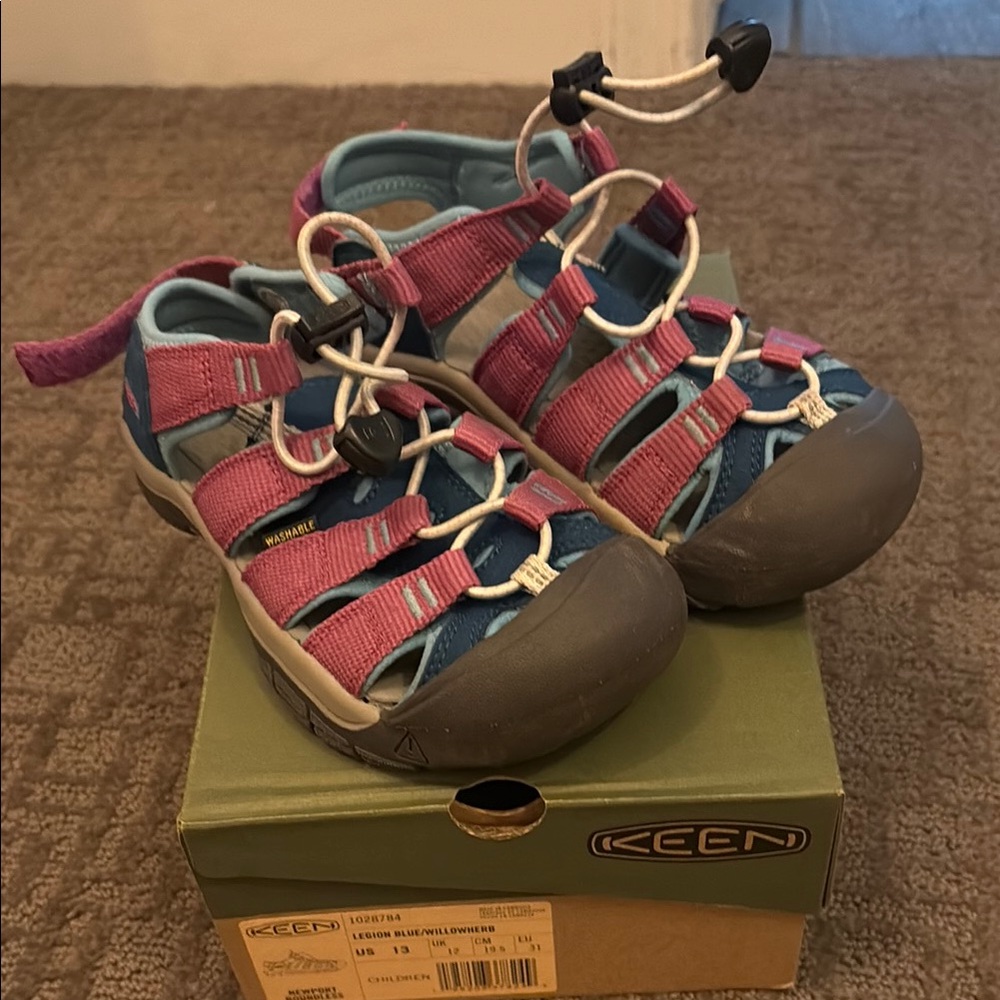 KEEN Kids' Purple and Blue Sandals